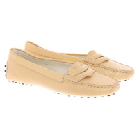 Tod's Slippers/Ballerinas Leather in Gold