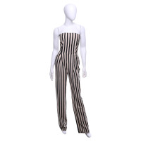 Elisabetta Franchi Overall with vertical stripes