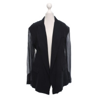 Céline Blazer Zijde in Blauw