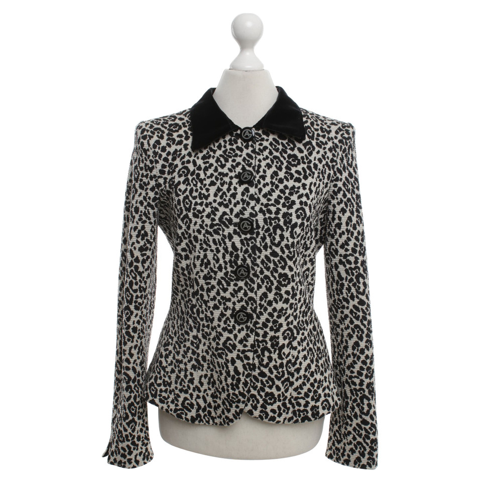 Armani Kurzjacke mit Leoparden-Muster