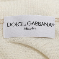 Dolce & Gabbana Robe longue en beige