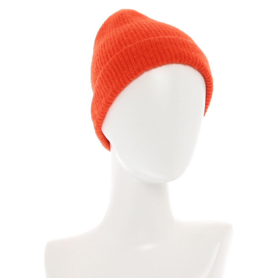Cos Hat/Cap Cashmere in Orange