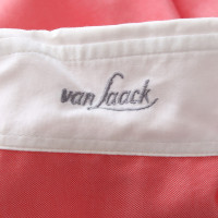 Van Laack Blouse in red / white