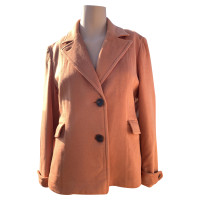 Malo Giacca/Cappotto in Cashmere in Arancio