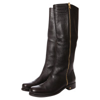 Louis Vuitton Black leather boots