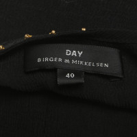 Day Birger & Mikkelsen zijden jurk in zwart