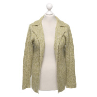 Allude Cardigan in green-mottled