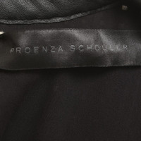Proenza Schouler zijden jurk in zwart