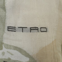 Etro Stole in beige/Green