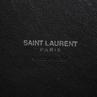 Saint Laurent Handtasche mit Phyton-Prägung