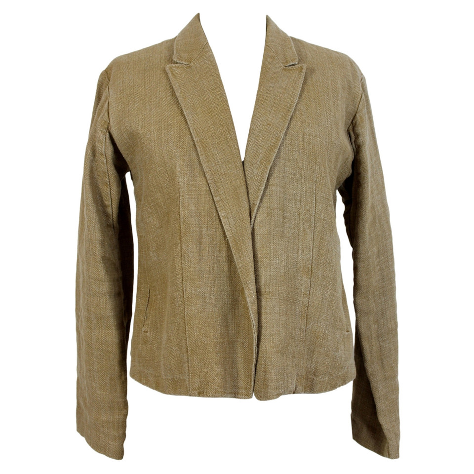 Dries Van Noten Jacket/Coat Linen in Beige
