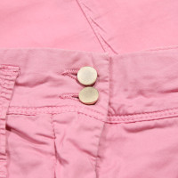 Dorothee Schumacher Paire de Pantalon en Coton en Rose/pink