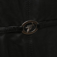 Trussardi Blazer Leather in Black