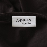 Akris top in dark brown