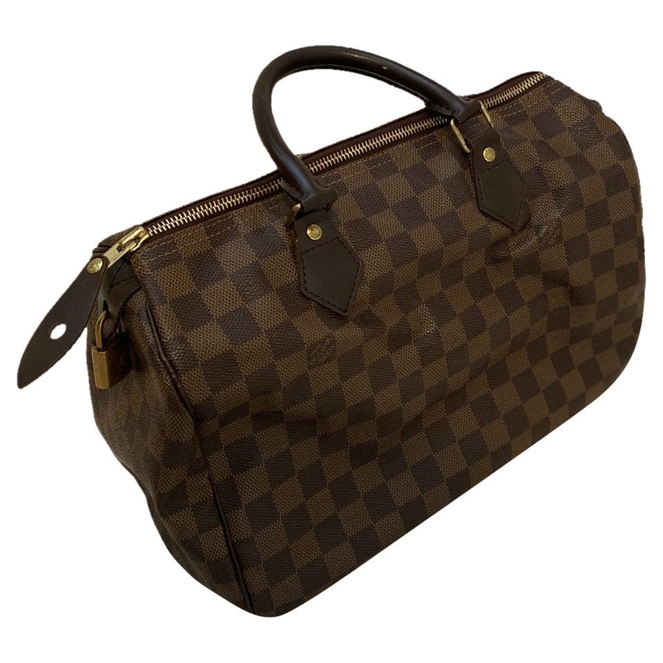 Louis Vuitton Speedy 30 aus Canvas in Braun