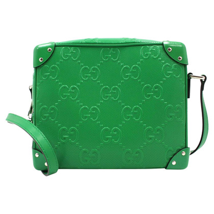 Gucci Clutch Bag Leather in Green