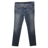 7 For All Mankind Jeans in Cotone in Blu