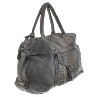 Caterina Lucchi Leather bag in reptile look