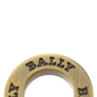 Bally Armreif/Armband aus Leder in Braun