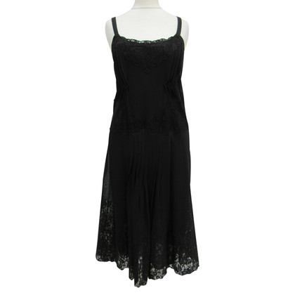 Dior Kleid aus Viskose in Schwarz