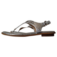 Michael Kors Sandals Leather in Silvery