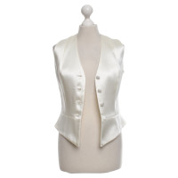Barbara Schwarzer Vest in cream white
