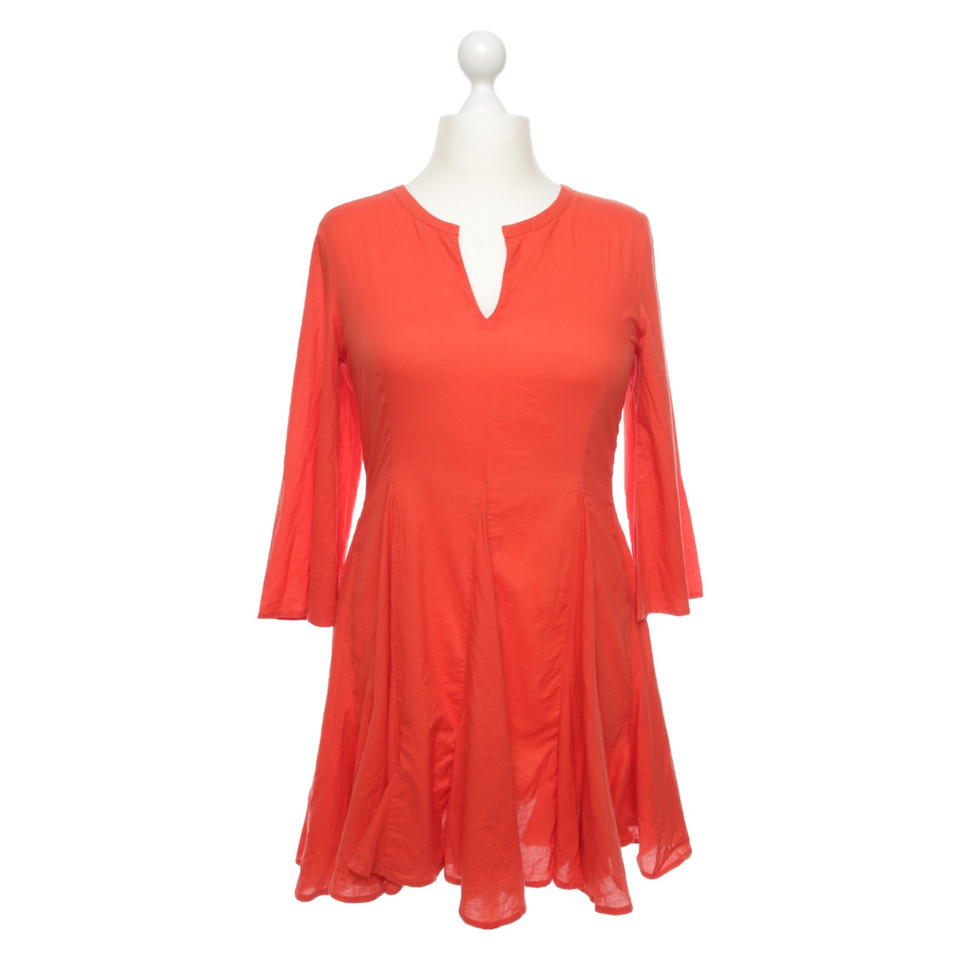 Rhode Resort Vestito in Cotone in Rosso