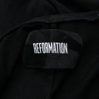 Reformation Robe en Noir