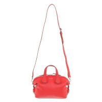 Givenchy Nightingale Micro aus Leder in Rot