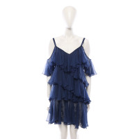 Philosophy Di Lorenzo Serafini Kleid aus Seide in Blau