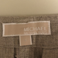 Michael Kors Leinenhose mit weitem Bein