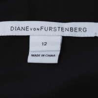 Diane Von Furstenberg Kleid in Lila mit Muster