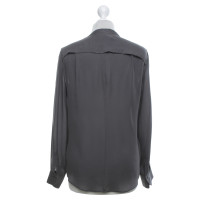 Isabel Marant Zijden blouse in grijs