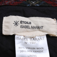 Isabel Marant Etoile Lange blouse met ruitjespatroon
