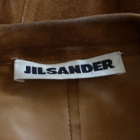 Jil Sander Waisted suede / leather jacket