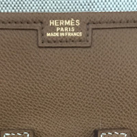 Hermès Jige PM aus Leder in Braun