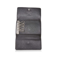 Louis Vuitton key holder from Damier Graphite Canvas