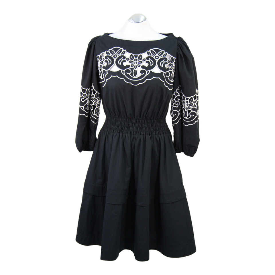 Pinko Kleid in Schwarz/Weiß