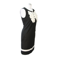 Ted Baker Sheath dress in black and white