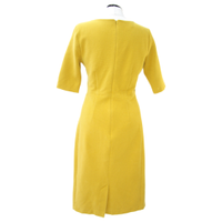 Hobbs Dress in yellow