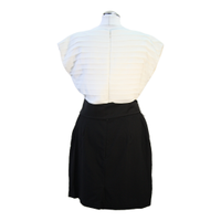 Reiss Sheath dress in black and white