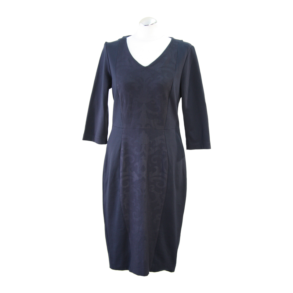 Luisa Cerano Sheath dress in dark blue