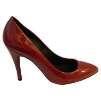 Navyboot Patent Leather Pumps in Bordeaux