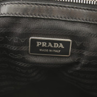 Prada Olive Leather Handbag