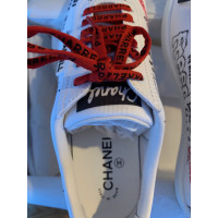 Chanel Sneakers Katoen in Wit