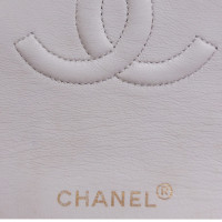 Chanel "Single Flap Bag" in red