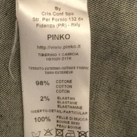 Pinko Bluse aus Leder
