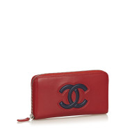 Chanel Brieftasche mit Logo-Applikation