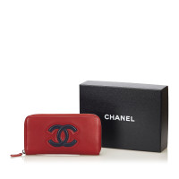 Chanel Brieftasche mit Logo-Applikation