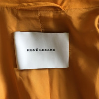 René Lezard Trenchcoat in het geel